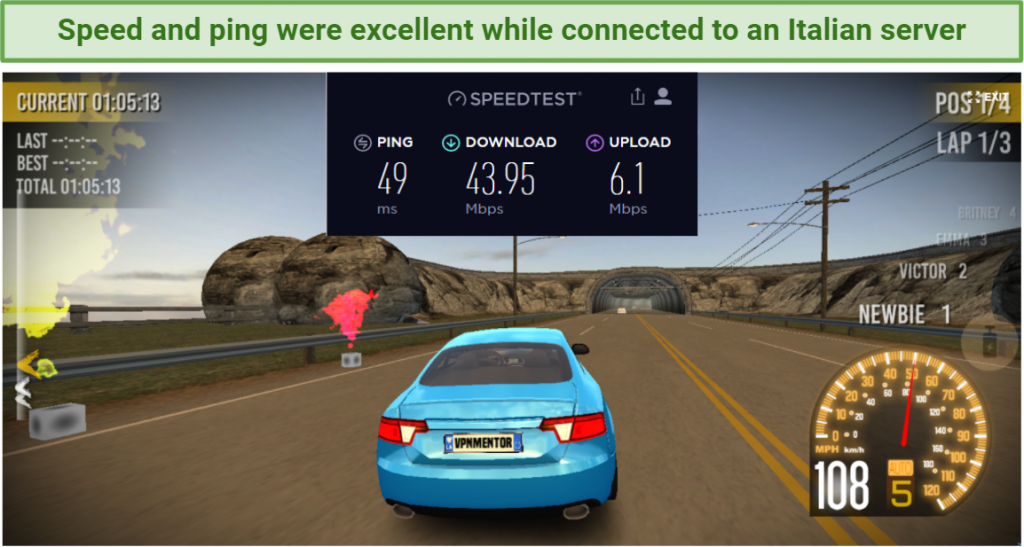 Are VuzeVPN’s Speeds Fast Enough for Gaming? Yes